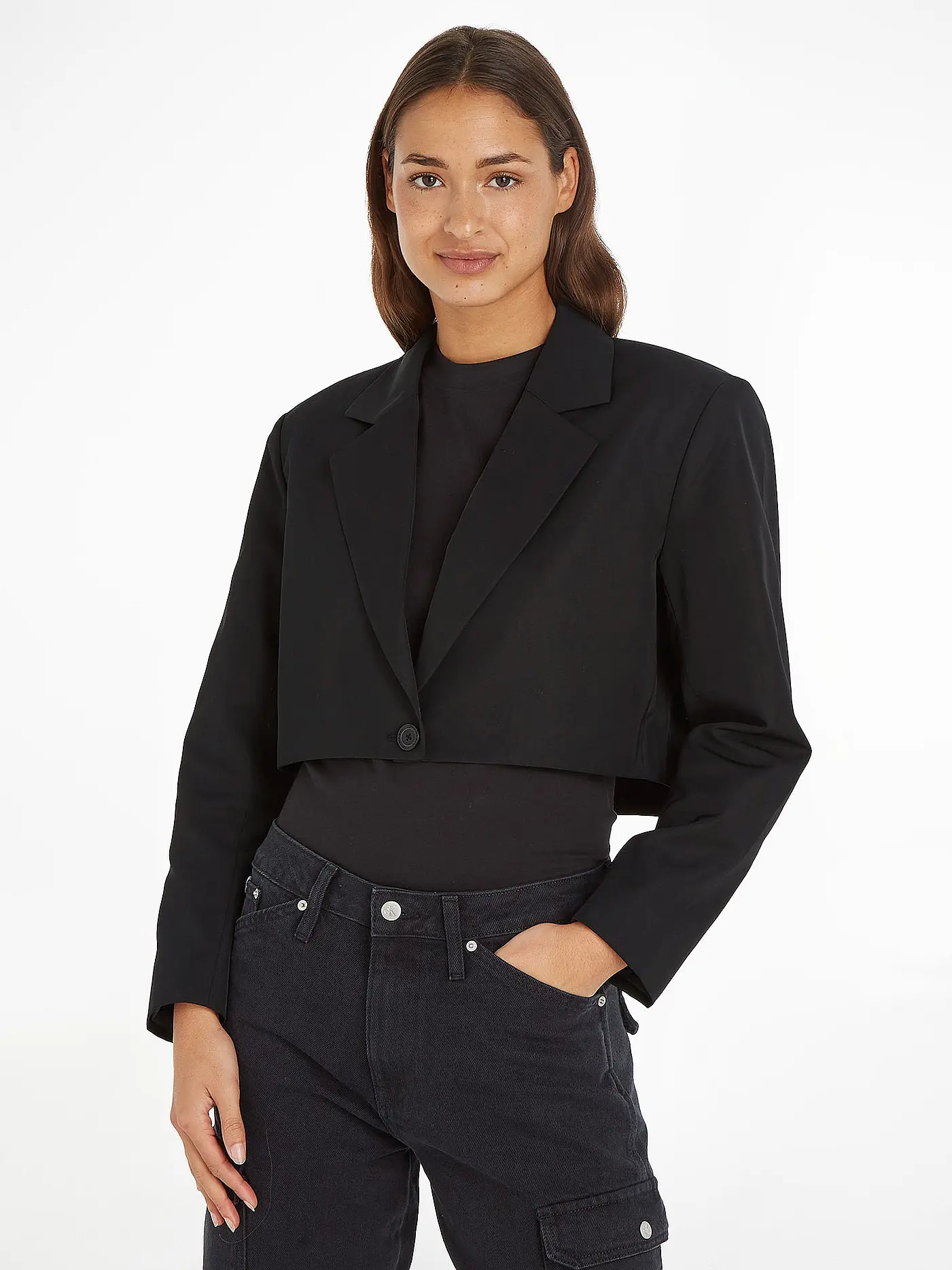 CALVIN KLEIN JEANS | Blazer Cropped Fit | 